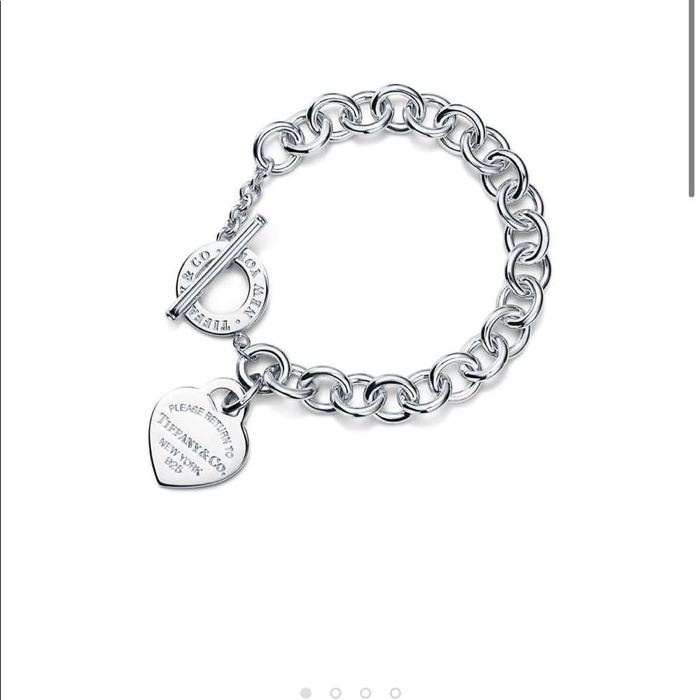 Tiffany Co Heart Tag Toggle Bracelet